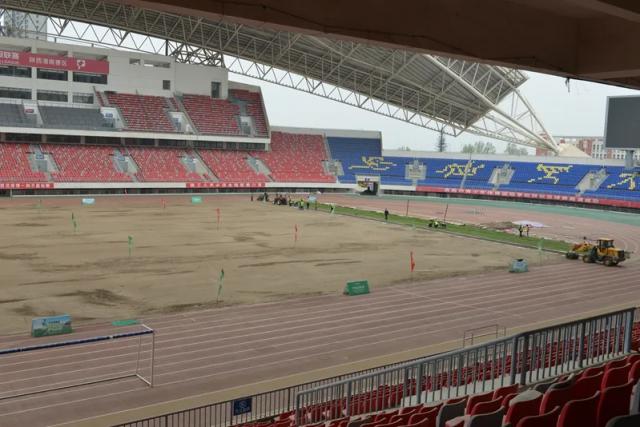 渭南足球场建在哪里,新的草坪球场