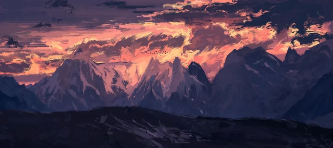 「追色逐影」PS板绘中的色彩流溢10节课报名啦，画出心灵角落上的感动和共鸣