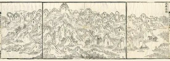 明代以来佛山历史地图的变迁,上