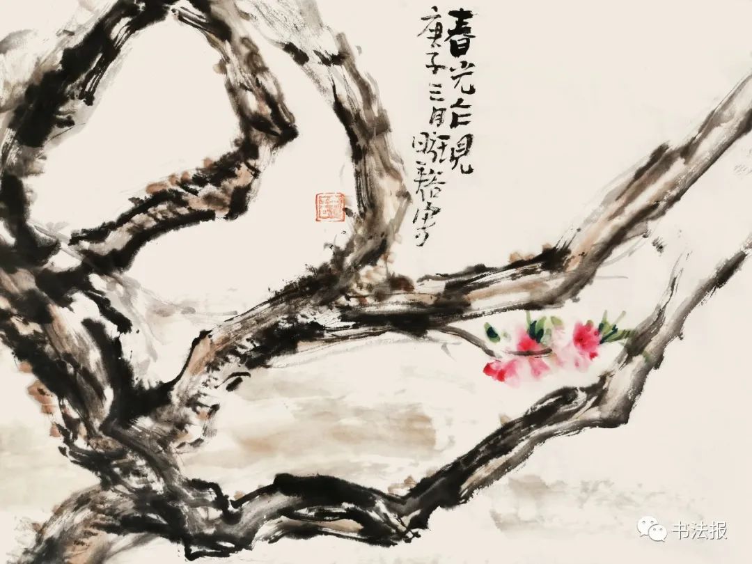 笔墨迎春花，57位画者为桃花“造像”