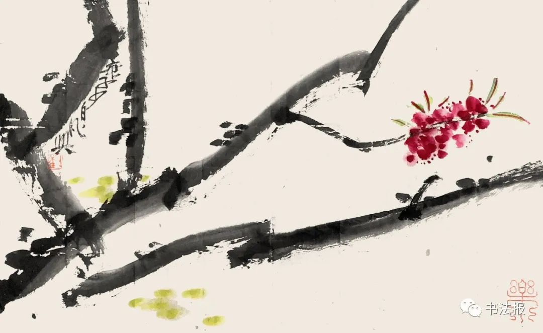 笔墨迎春花，57位画者为桃花“造像”