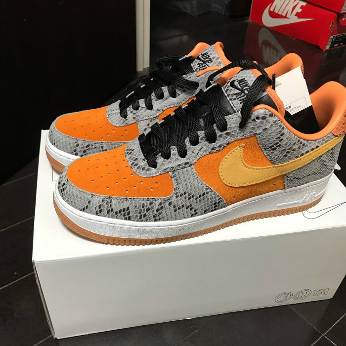 现在还能买！会员限定蛇纹DiorxAirForce1定制太帅了