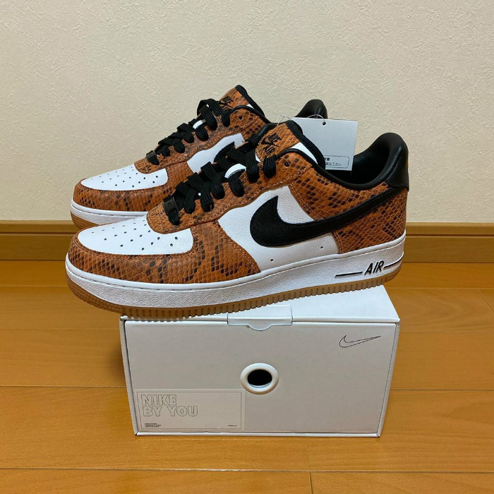 现在还能买！会员限定蛇纹DiorxAirForce1定制太帅了