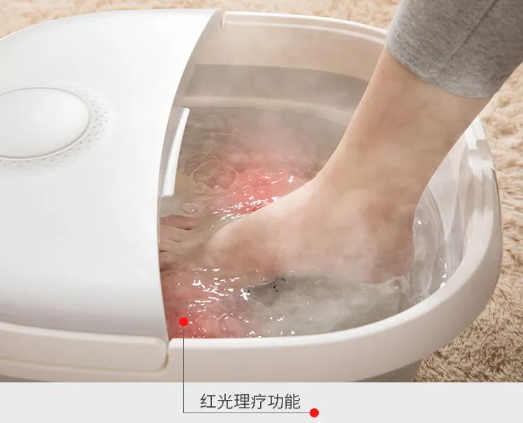可以加热带按摩的洗脚盆,全自动折叠按摩洗脚盆
