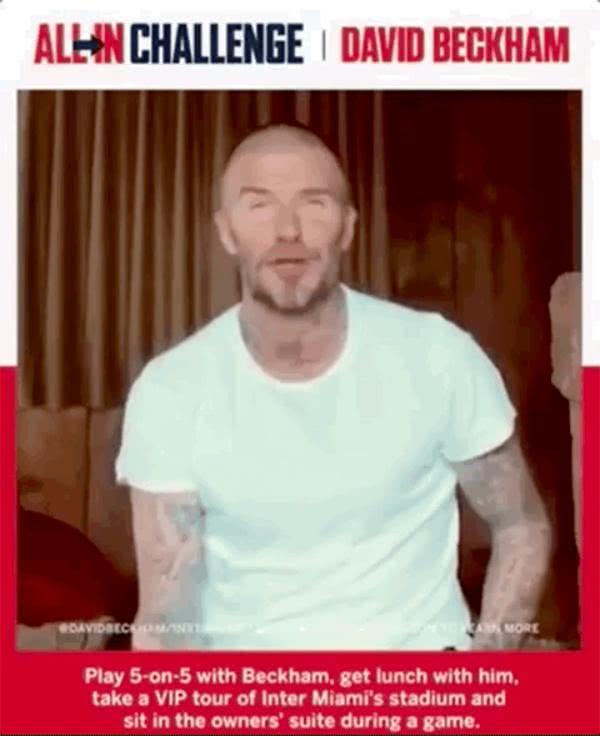 贝克汉姆脸书视频,贝克汉姆社交账号遭网友炮轰