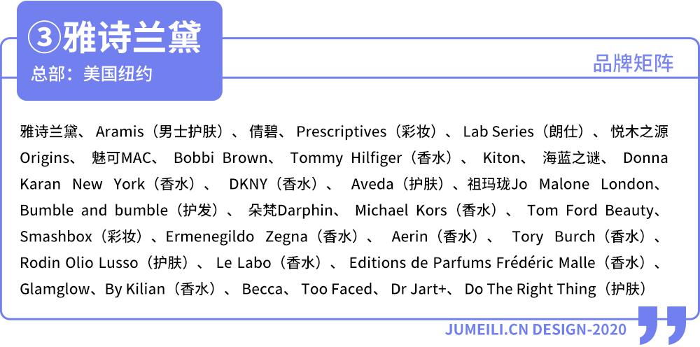 全球品牌化妆品排行榜前十名,全球化妆品公司营收排行榜