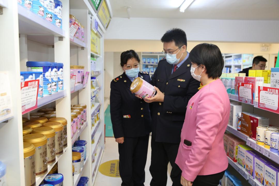 持续开展特殊食品经营单位检查,大连市甘井子区母婴店