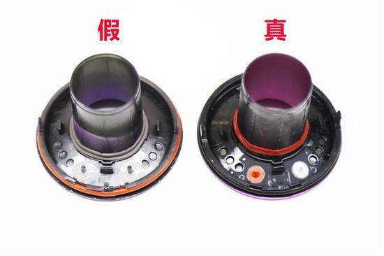 真假戴森卷发吹风机,假货戴森吹风机有没有logo违法吗