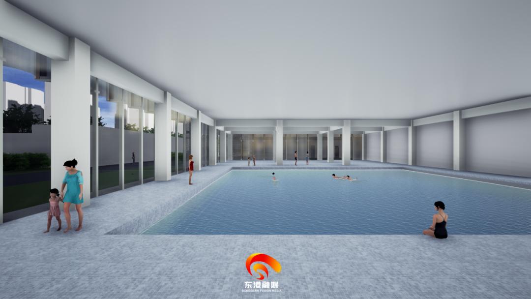 首次曝光！东港区体育中心内部效果图和周边路网规划出炉！