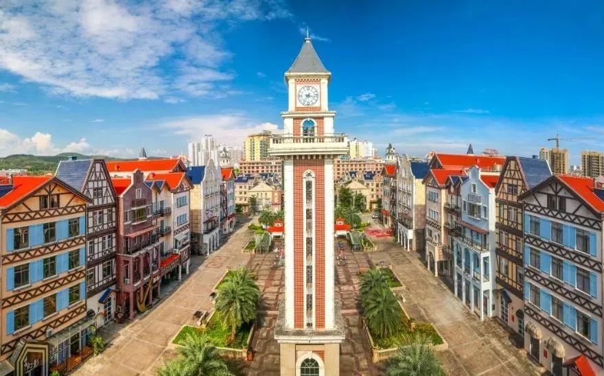 航拍防城港城市视频,航拍防城港市全景美景