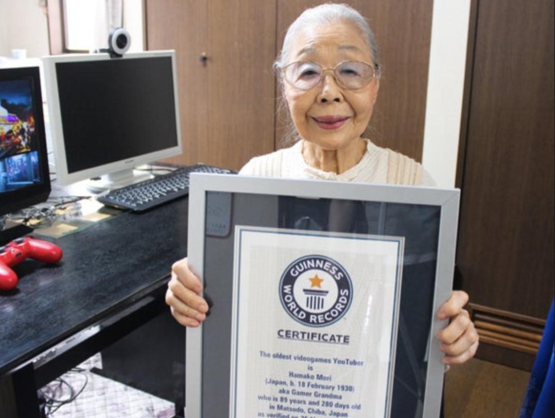 日本90岁老奶奶变身游戏主播，疯狂吸粉36万创吉尼斯纪录...