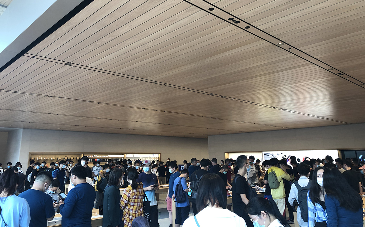 有多“京”彩？打卡Apple三里屯新店