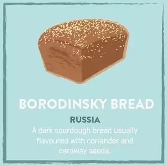 世界各地的特色面包 (全球25个国家的经典面包)