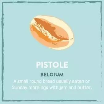 世界各地的特色面包 (全球25个国家的经典面包)