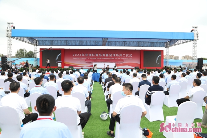 青岛青春足球场5万人,青岛专业足球场最新进展