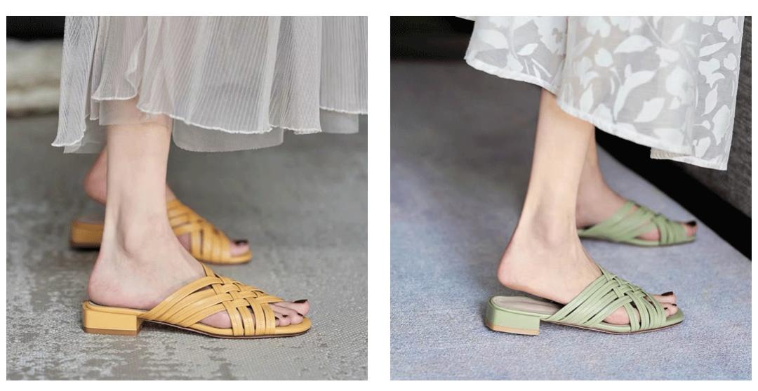 阔腿牛仔裤必备鞋,夏天穿的牛仔裤女推荐什么