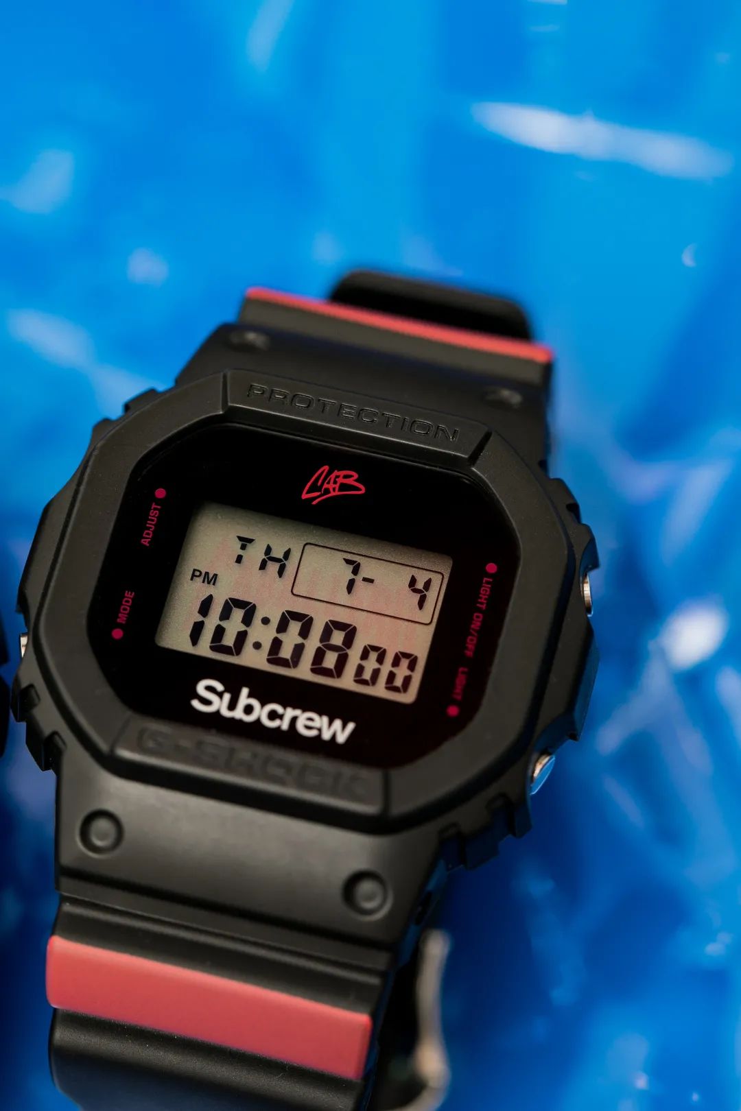 卡西欧subcrew联名小方块,卡西欧联名subcrew