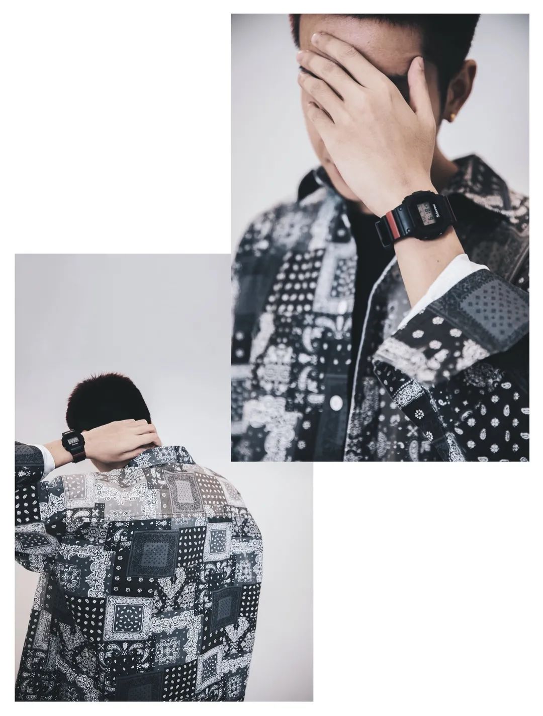 卡西欧subcrew联名小方块,卡西欧联名subcrew