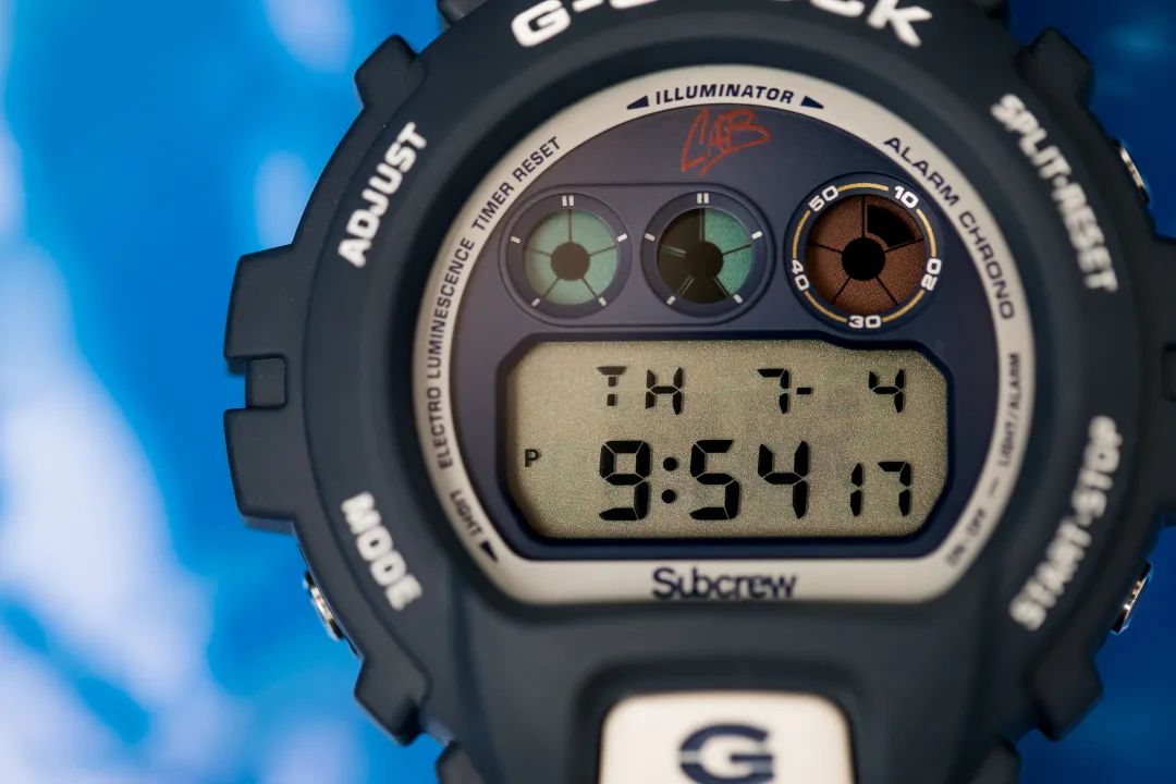 卡西欧subcrew联名小方块,卡西欧联名subcrew