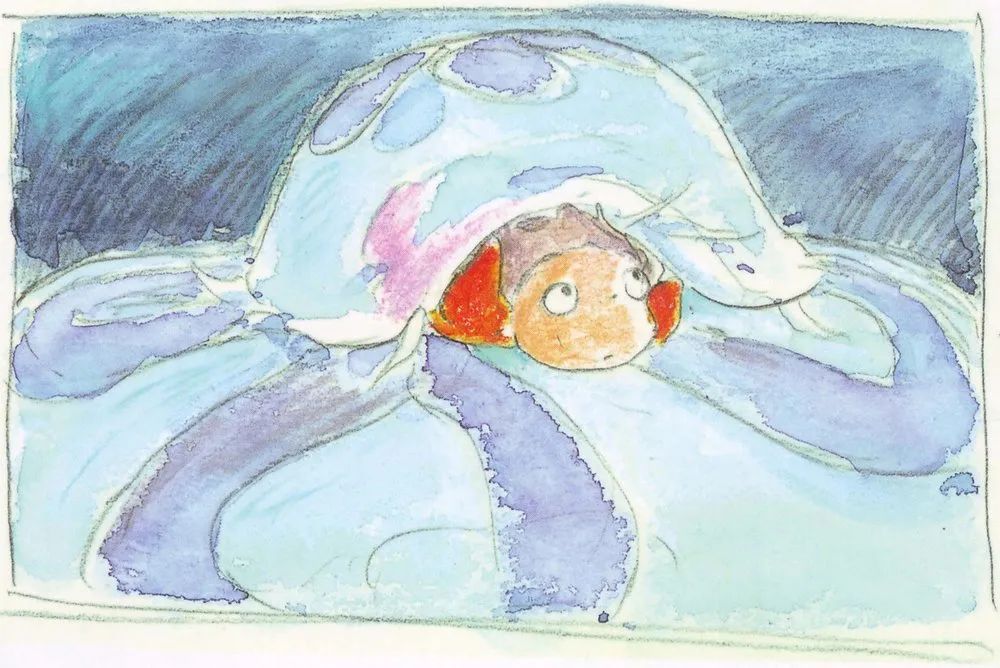 动画学习资料|《悬崖上的金鱼姬》幕后珍藏设定大合集