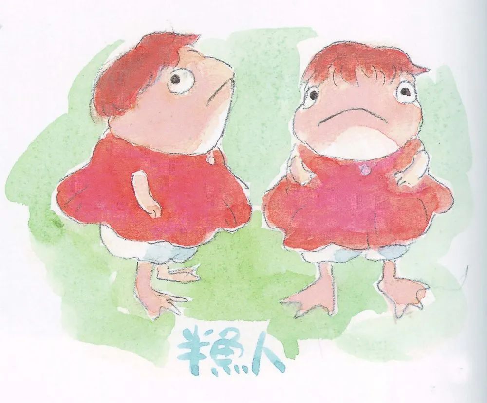 动画学习资料|《悬崖上的金鱼姬》幕后珍藏设定大合集