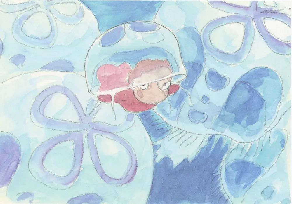 动画学习资料|《悬崖上的金鱼姬》幕后珍藏设定大合集