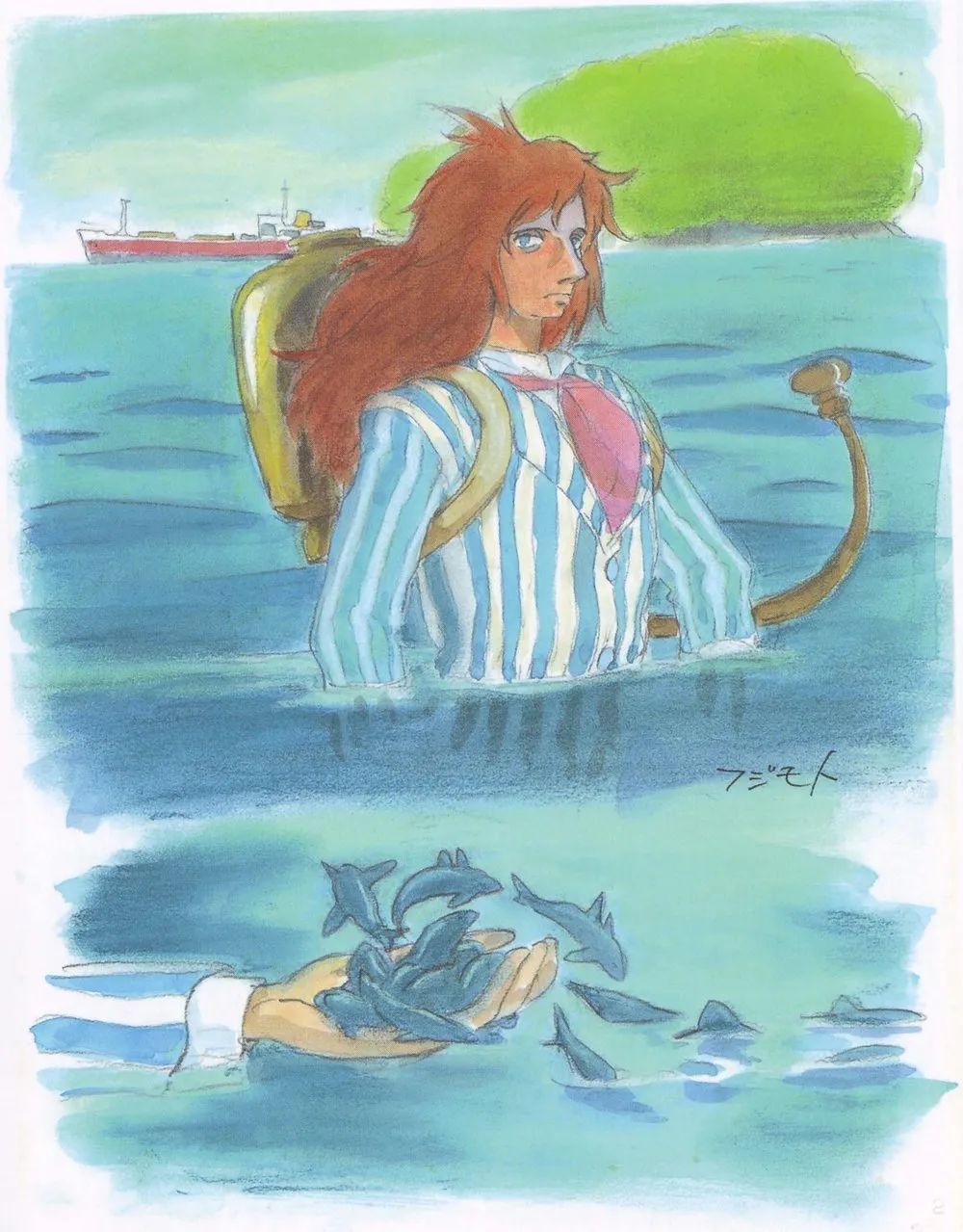 动画学习资料|《悬崖上的金鱼姬》幕后珍藏设定大合集