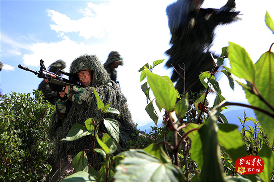 红黄蓝白黑……来看看防空兵的“七彩之夏”