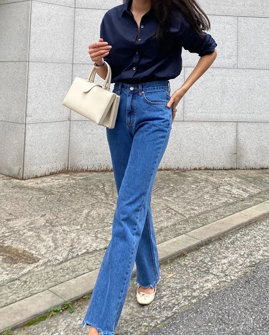 夏季简约风韩国ins穿搭博主高级感,韩国穿搭ins时尚博主冬