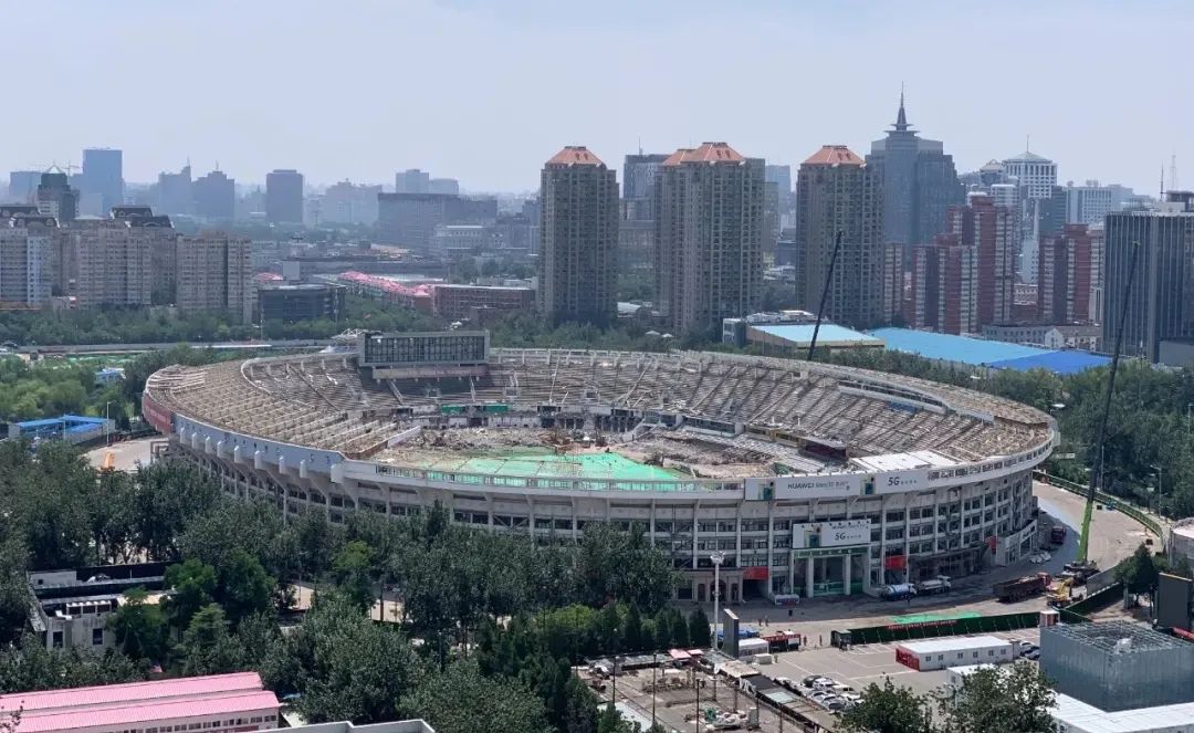 老工体改造前后对比,北京工体重建了吗