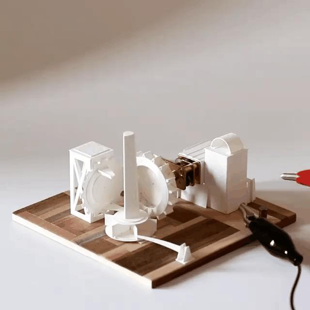 手工diy建筑模型,小丑回魂场景微缩模型手作