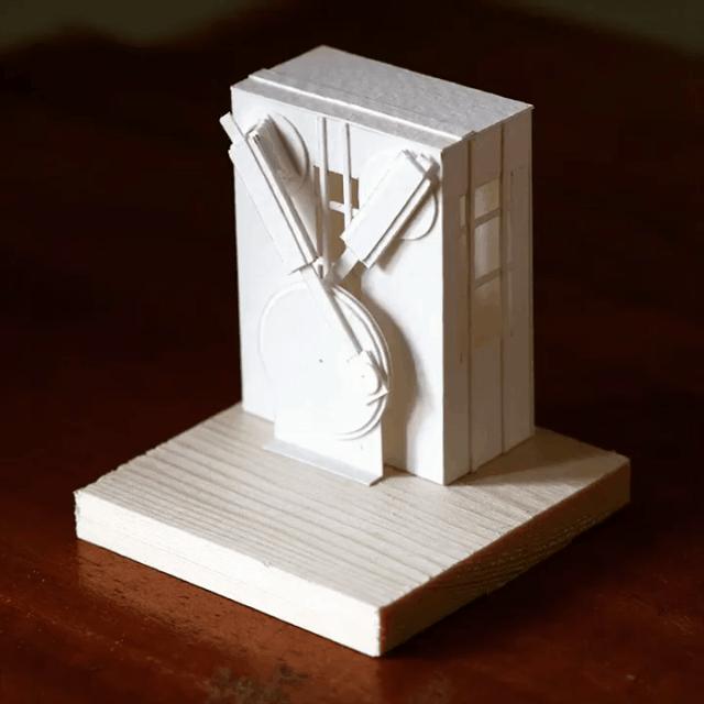 手工diy建筑模型,小丑回魂场景微缩模型手作