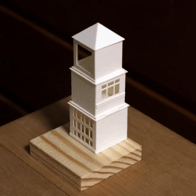 手工diy建筑模型,小丑回魂场景微缩模型手作