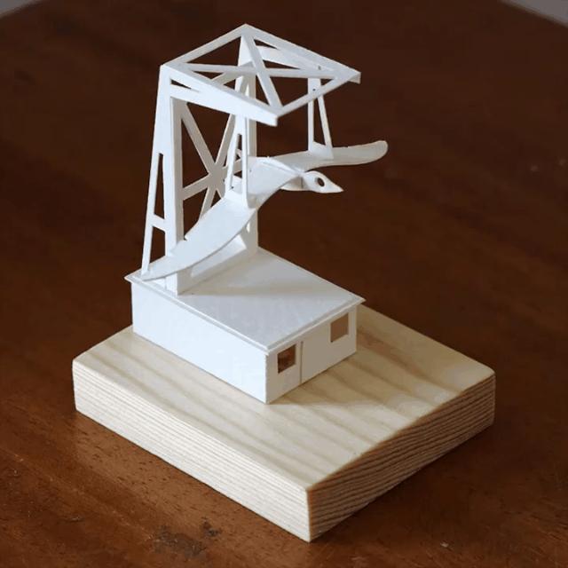 手工diy建筑模型,小丑回魂场景微缩模型手作