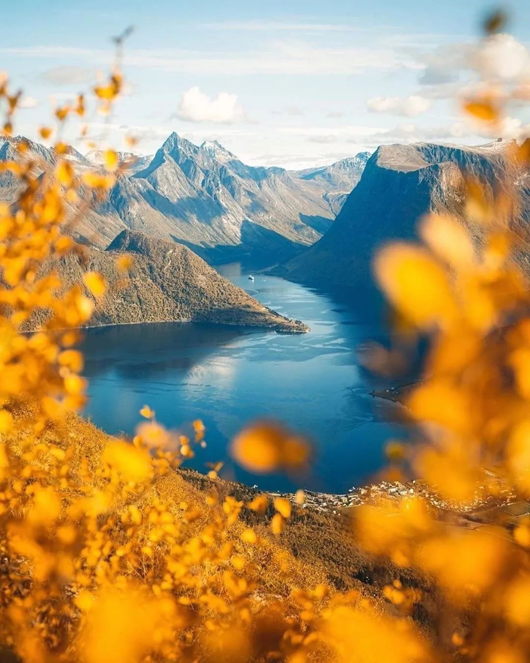秋天的挪威有多美,挪威最美丽的秋天