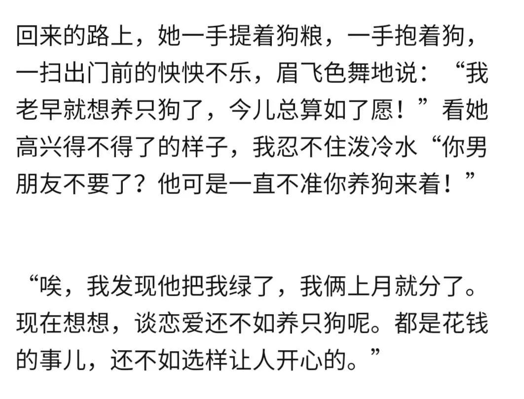 养了十年的狗和出生的婴儿,养了10年的狗和男朋友你选谁