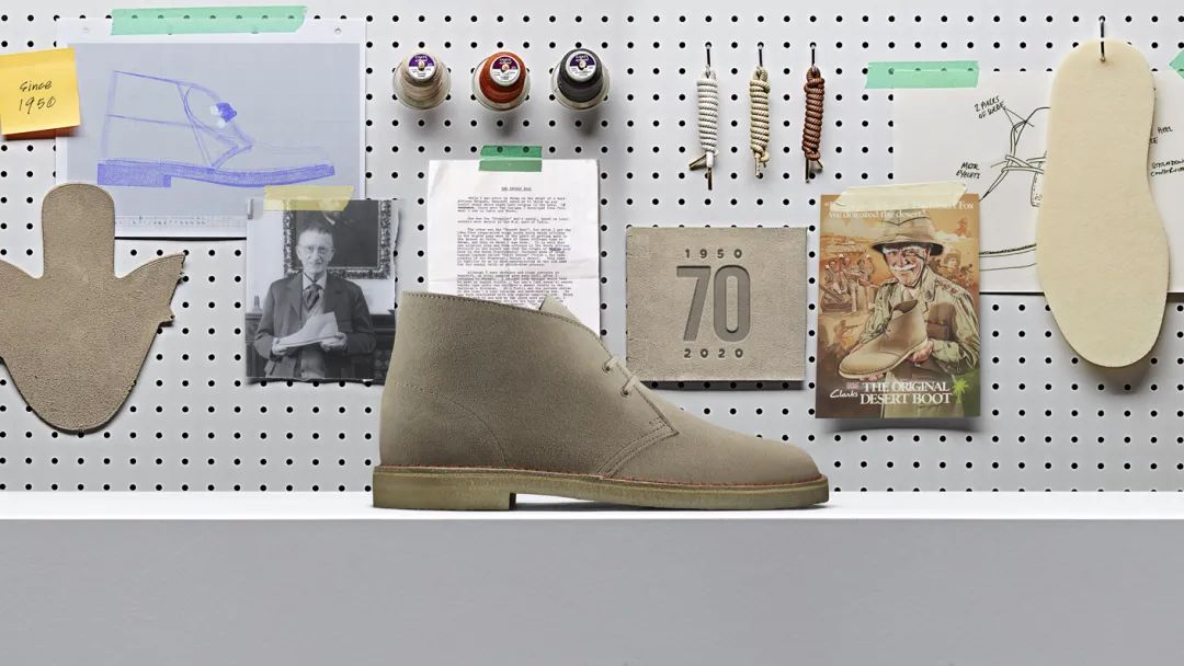 为什么沙漠靴都是黄色的,四代沙漠靴