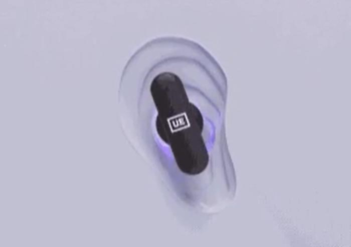 新款UEFits真无线耳塞可以根据耳型进行塑形完美贴合用户耳朵