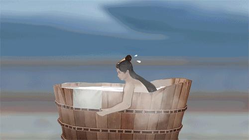 小浴室必备之折叠泡澡桶,有了折叠泡澡桶在家也能泡澡了