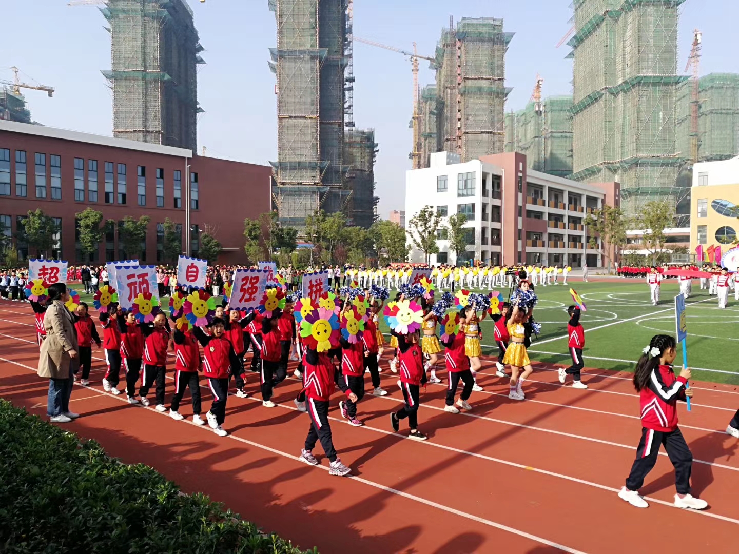 合肥市包河区中小学田径运动会,田径运动风采