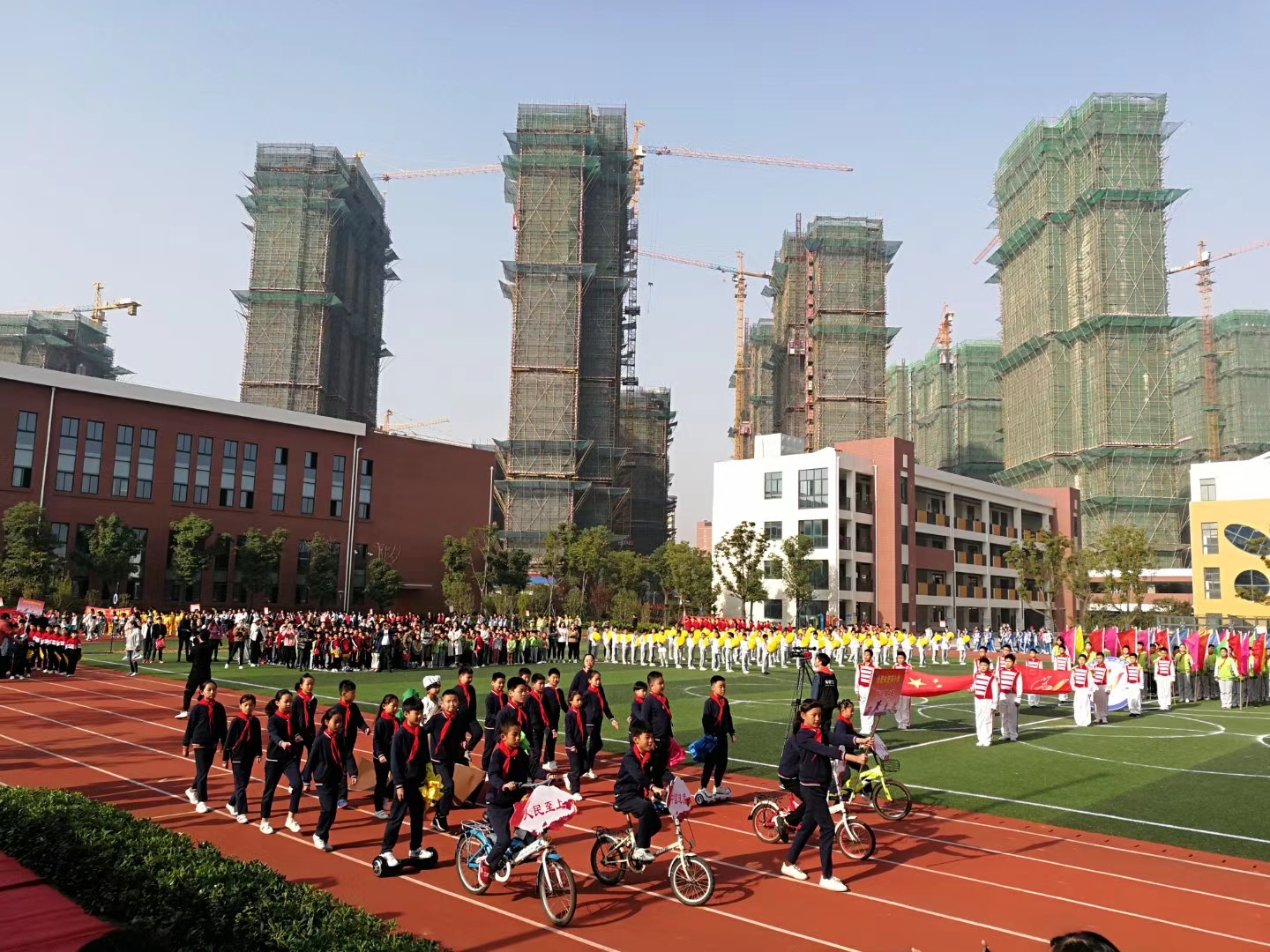 合肥市包河区中小学田径运动会,田径运动风采