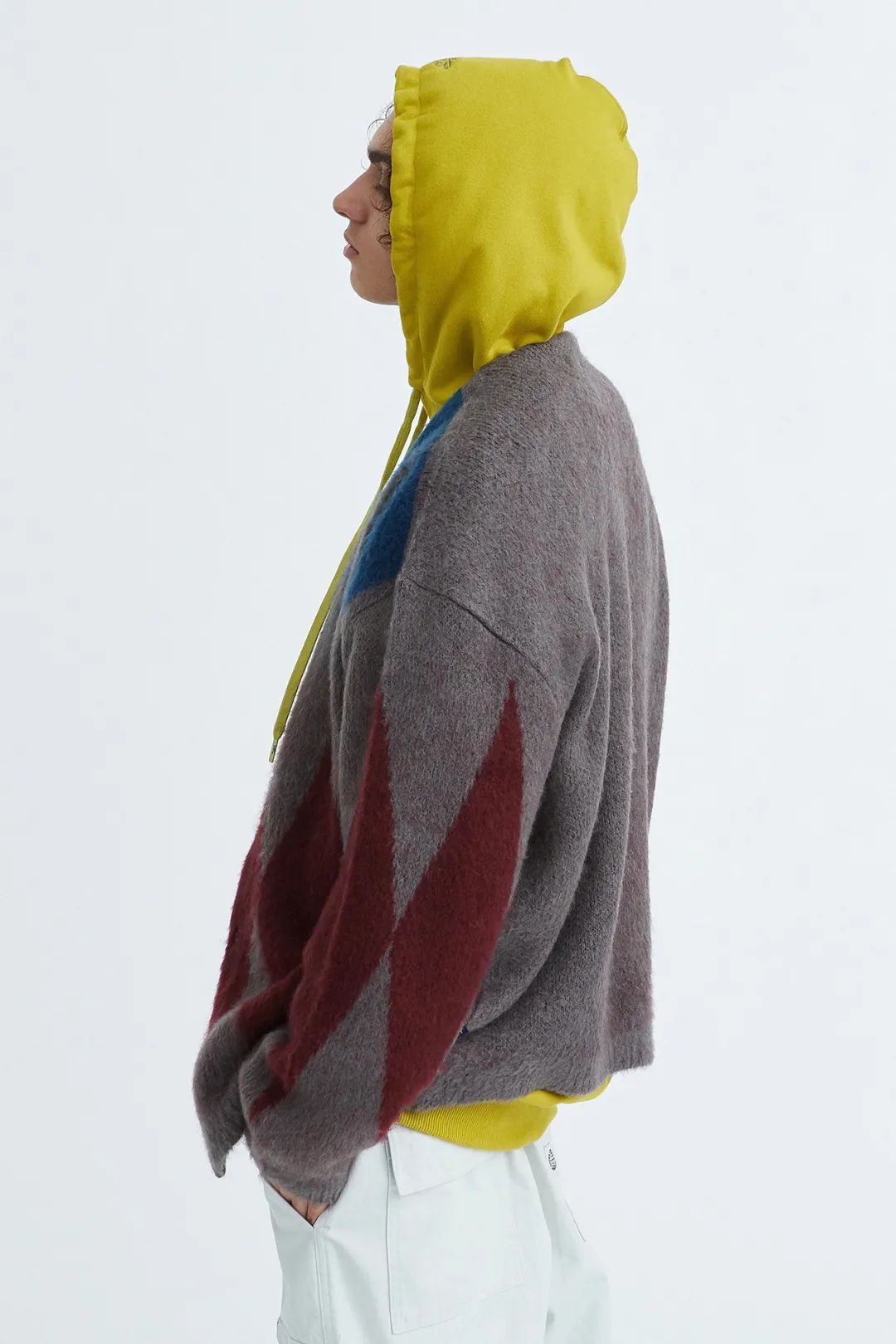 秋冬新款针织开衫女百搭撞色,秋冬必买的基础款针织开衫