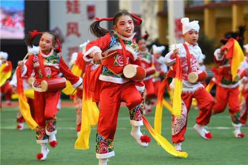 龙飞凤舞腰鼓教学,龙飞凤舞打鼓视频
