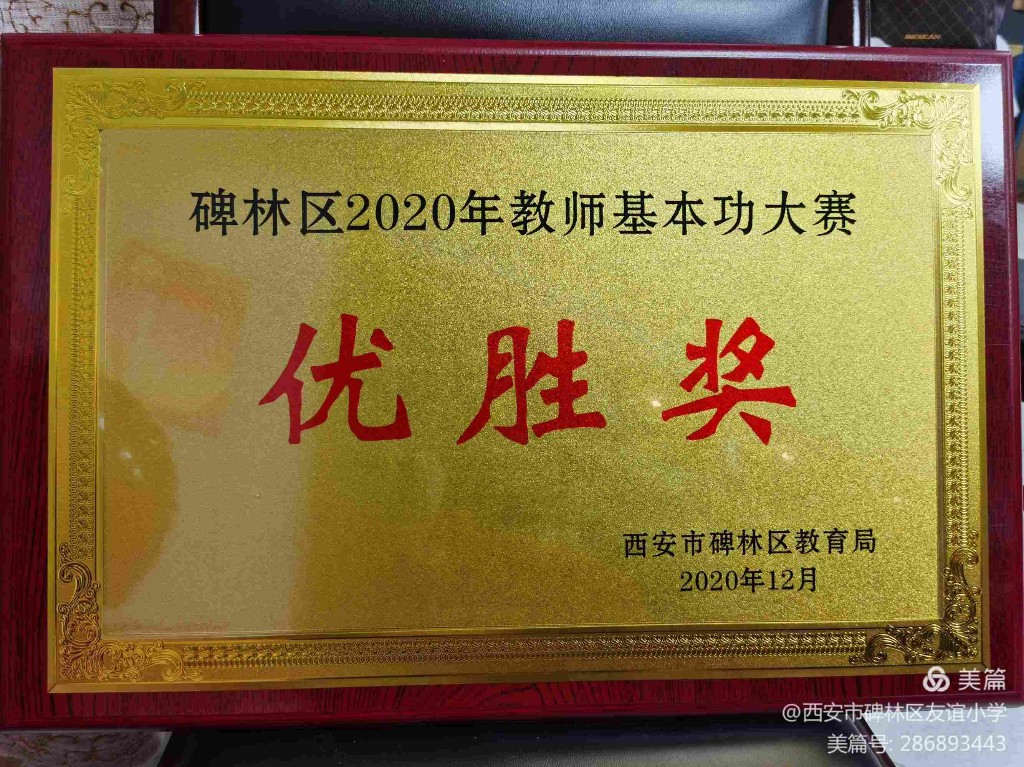 西安友谊小学去年升学率,西安碑林区喜报