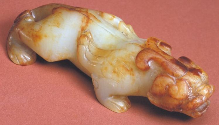 中国红朱砂貔貅摆件,中国瑞兽貔貅