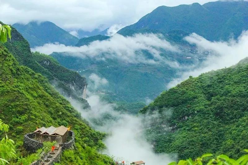 秦岭山阳景区,秦岭山区秘境小城