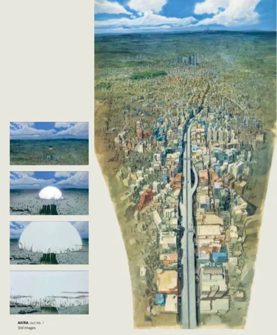 日本动画产业中的建筑,日本动画产业展示