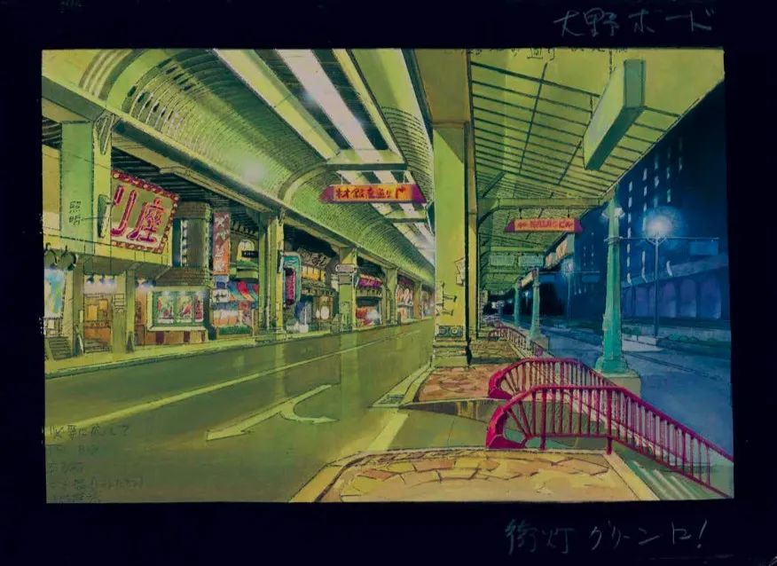 日本动画产业中的建筑,日本动画产业展示