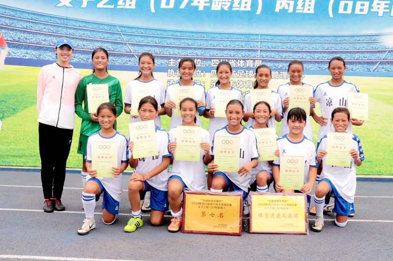 贵州青少年女子足球队,彝族女子足球队