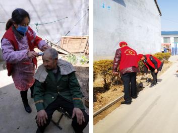 关爱志愿者服务队,公益志愿服务我们在行动